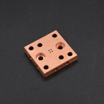 Copper connector holder